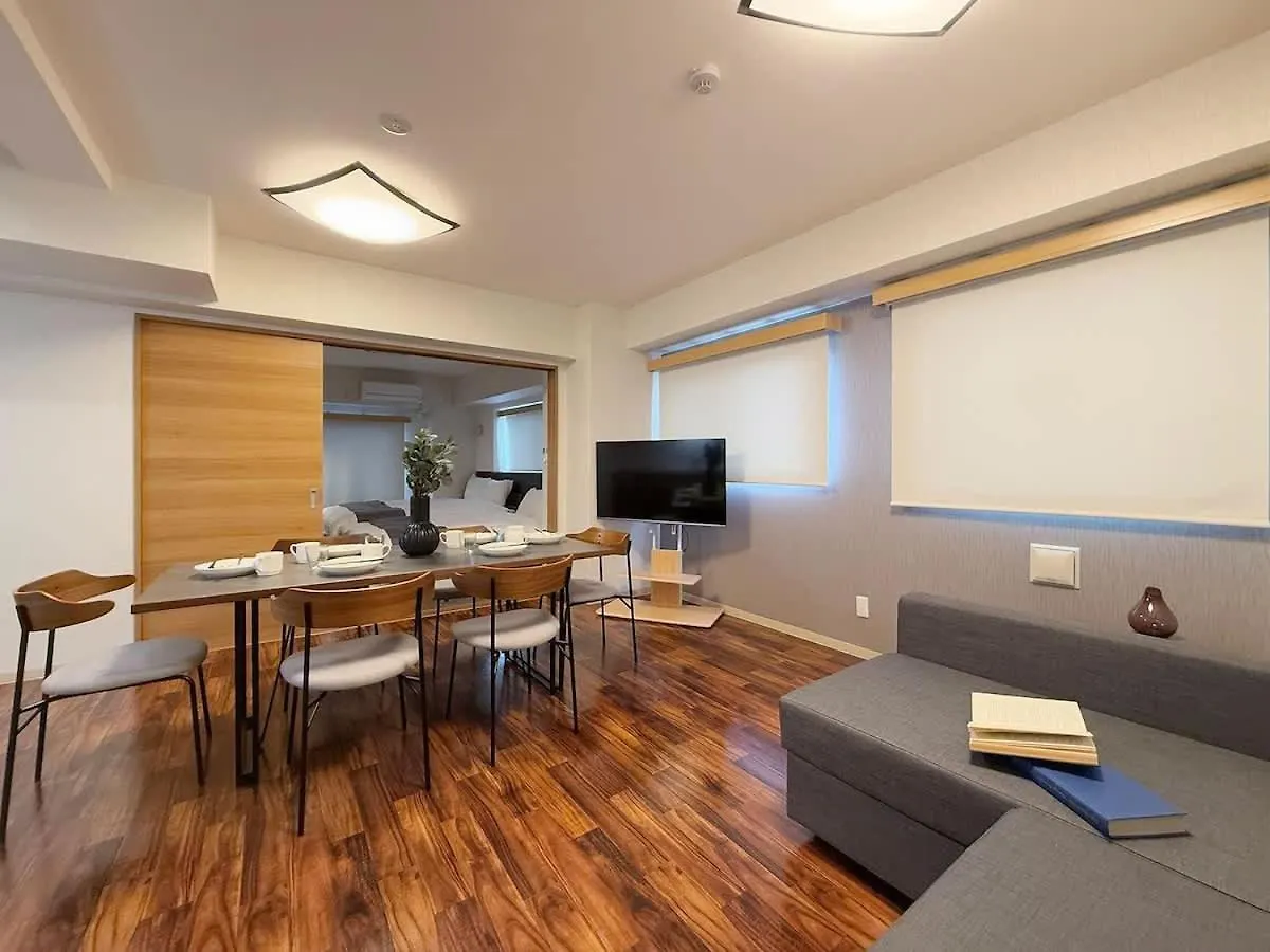 Casaen - Secure 1Br Apt With Dining & Living Space 히로시마