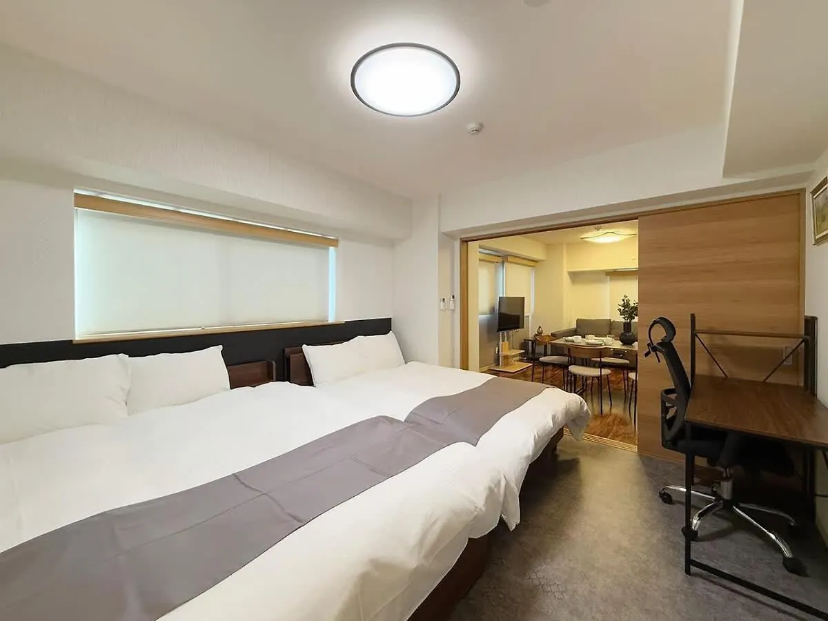 아파트 Casaen - Secure 1Br Apt With Dining & Living Space 히로시마