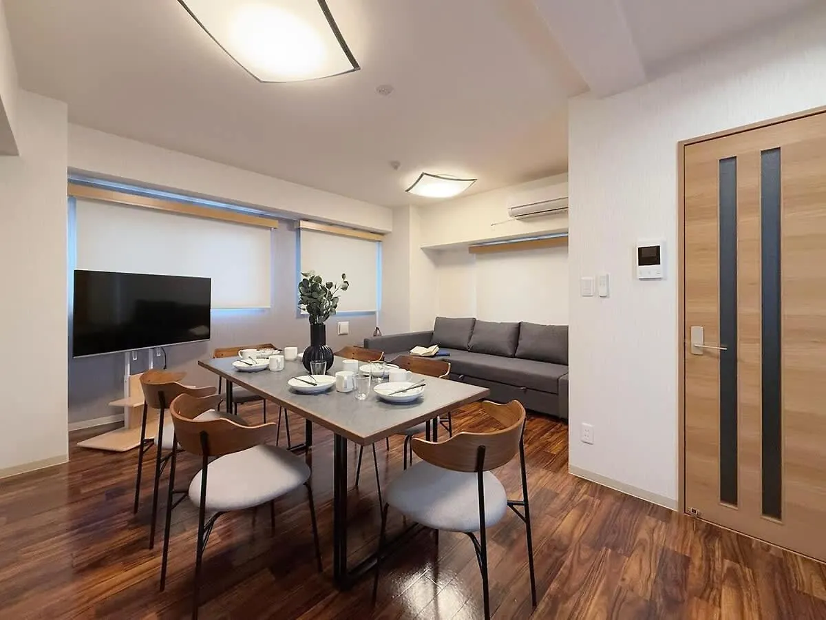 Casaen - Secure 1Br Apt With Dining & Living Space 히로시마 0*,